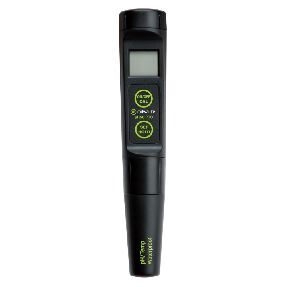 Milwaukee PH56 PRO Waterproof 2-in-1 pH/Temp Tester with Replaceable Probe